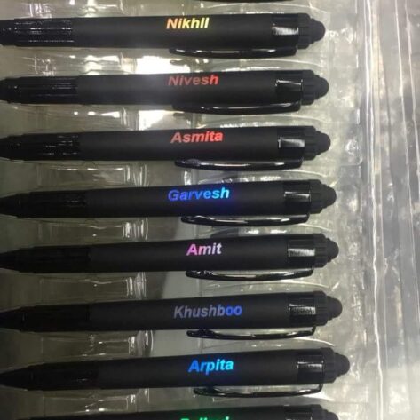 Name Engraved Glowing Disco Led Pen